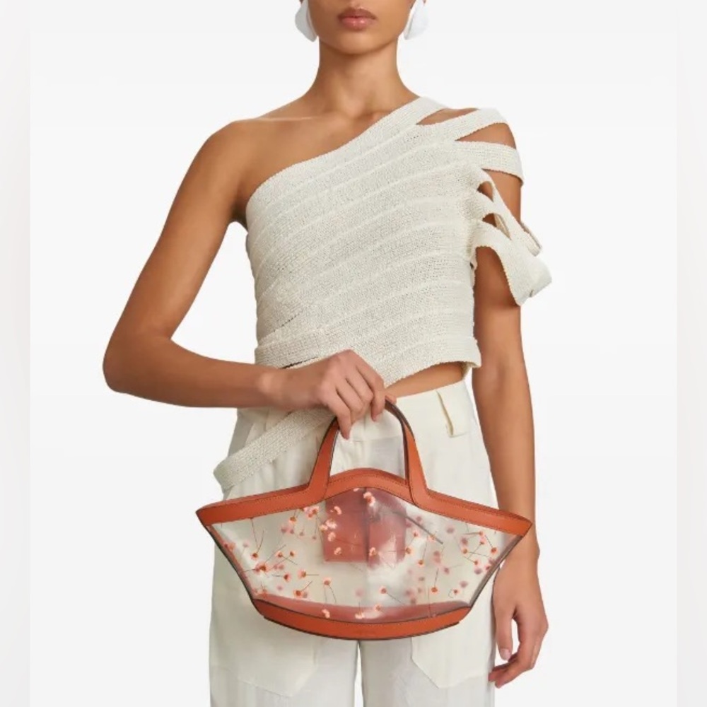 NWT CULT GAIA Mini Yara floral tote bag